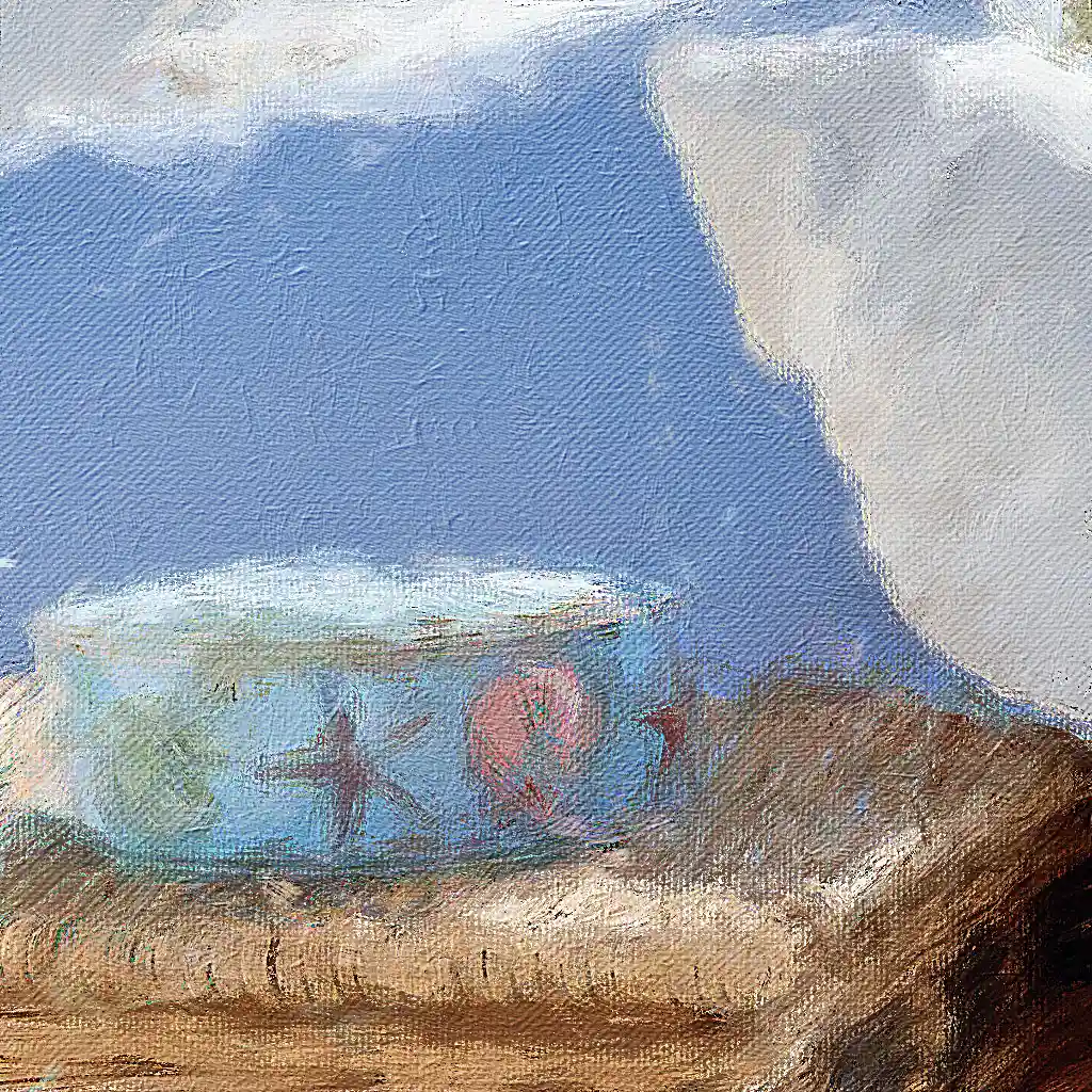 Ginori 1735 banner painting