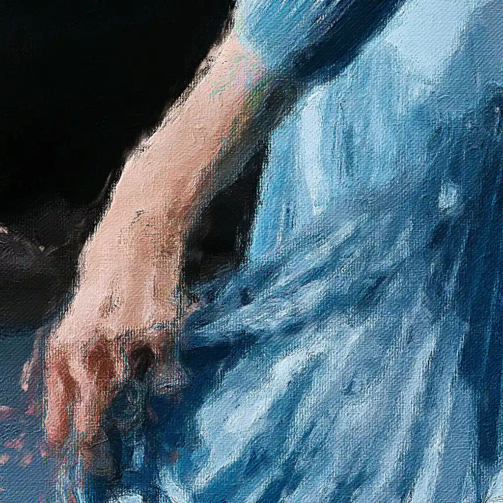 Givenchy banner painting