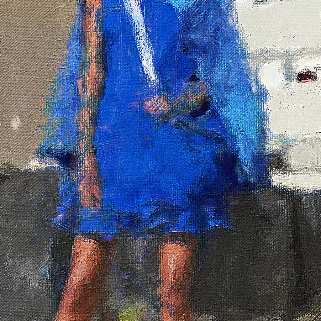 Givenchy banner painting