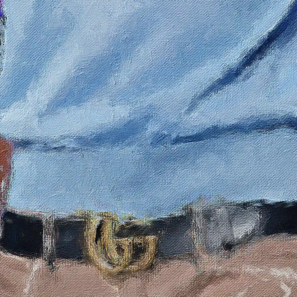 Gucci banner painting