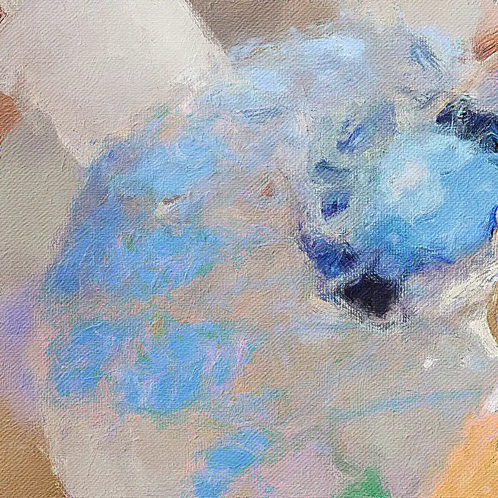 Guerlain banner painting