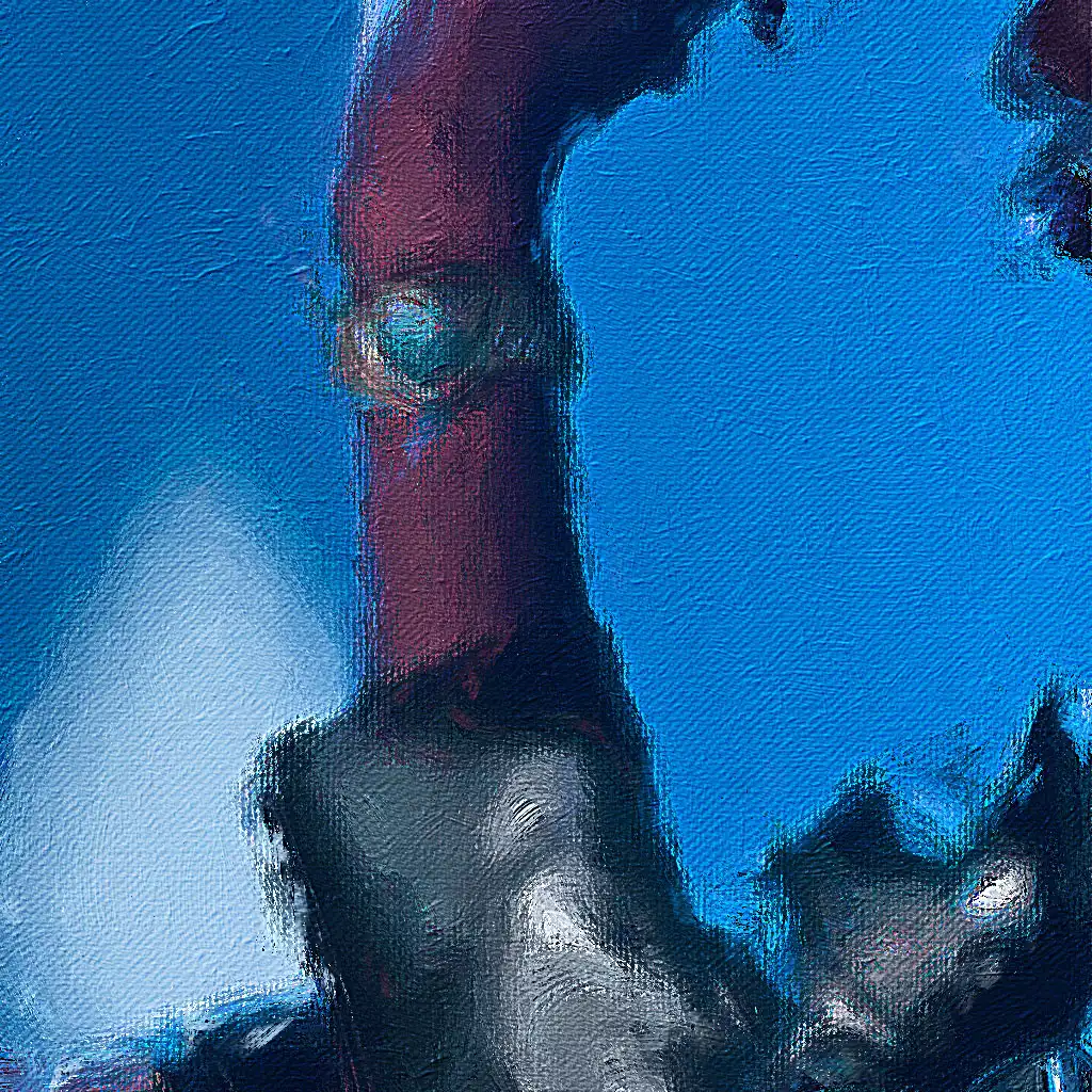 Hamilton banner painting