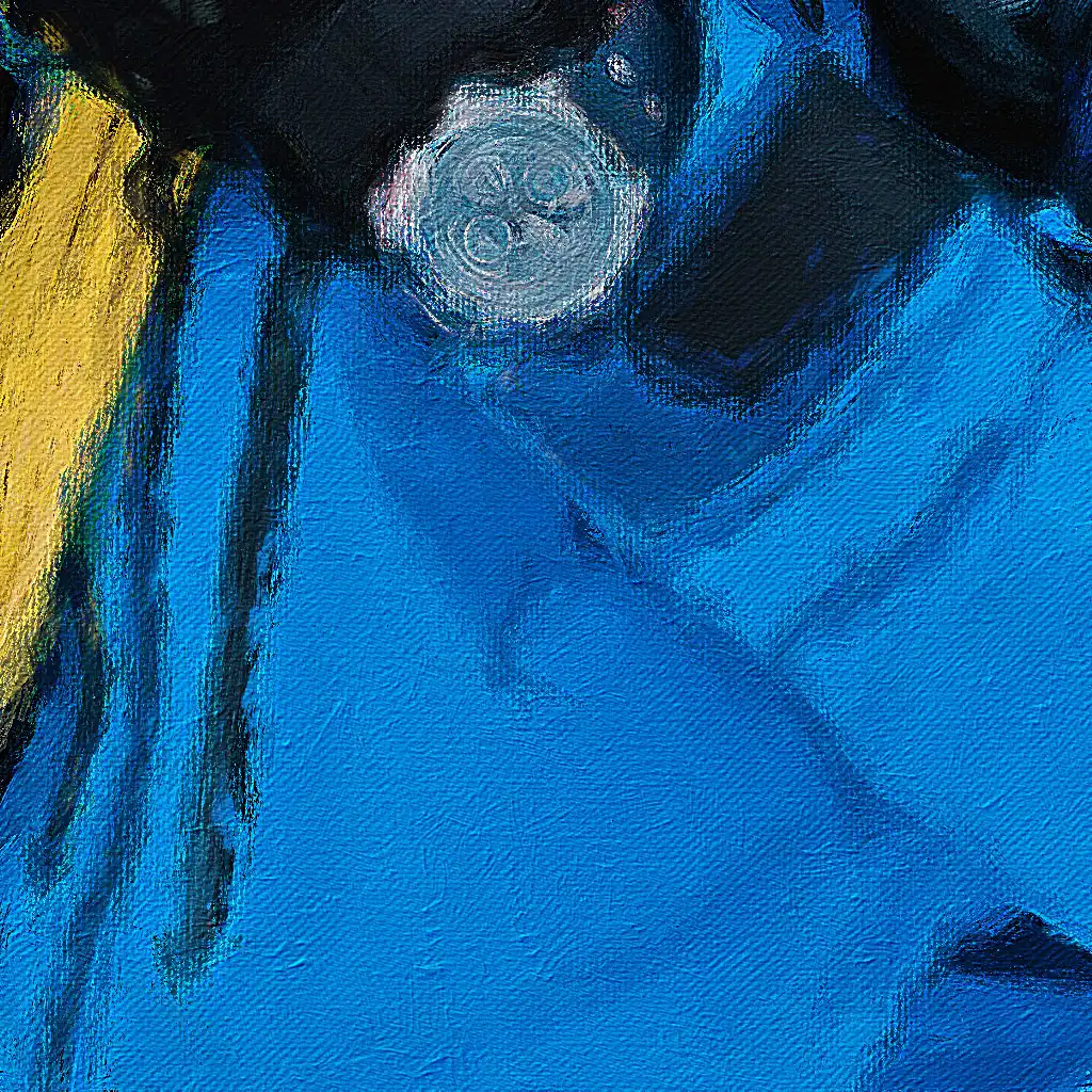 Hamilton banner painting