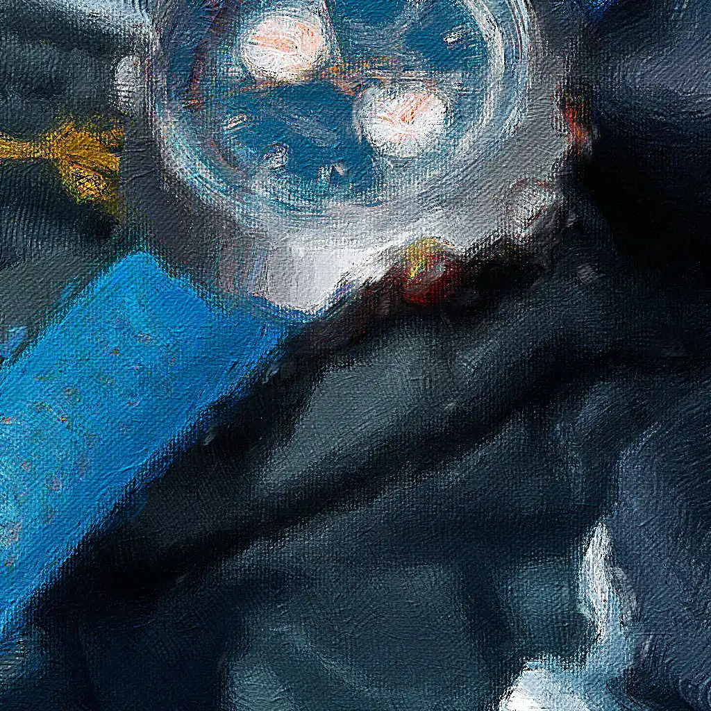 Hamilton banner painting