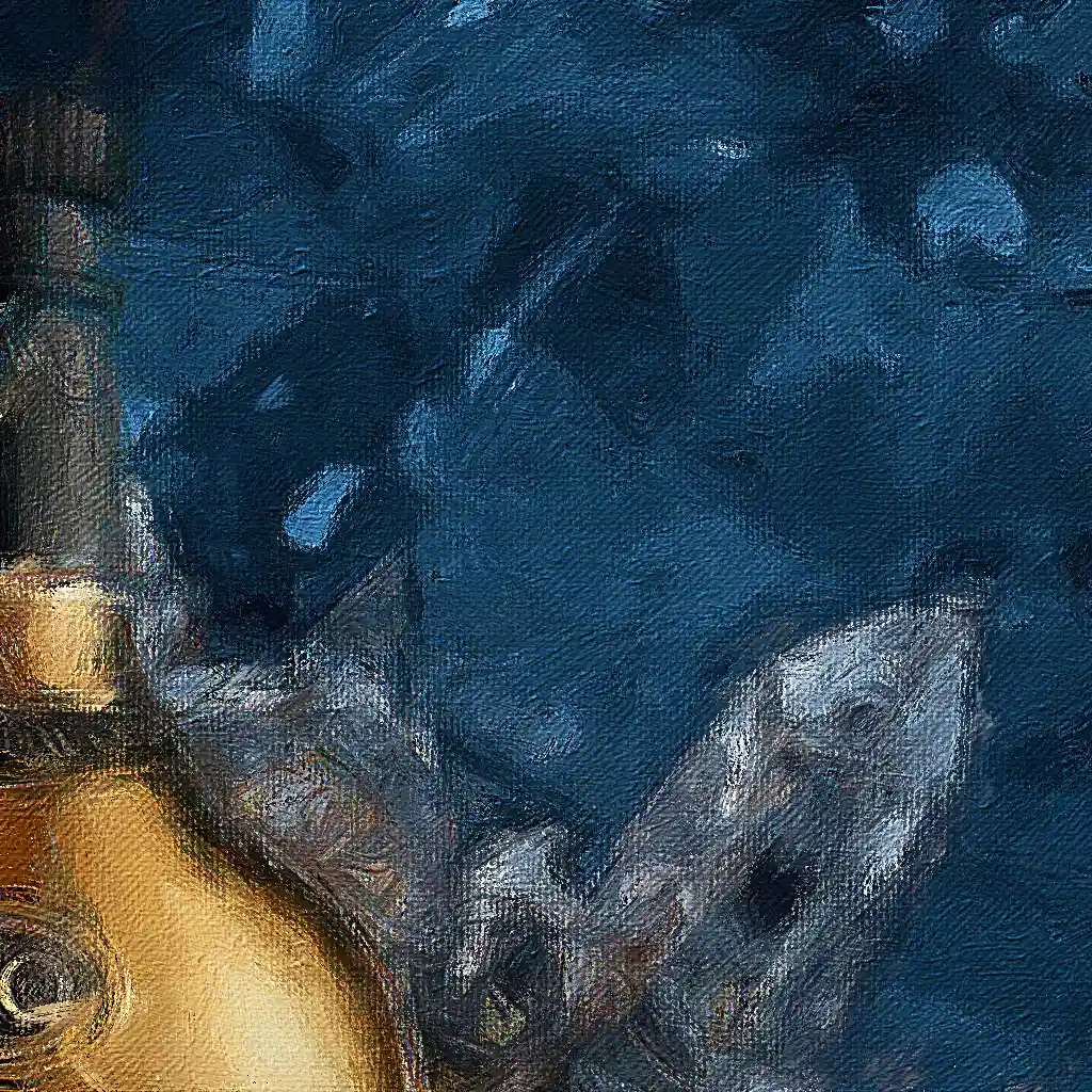 Hennessy background painting