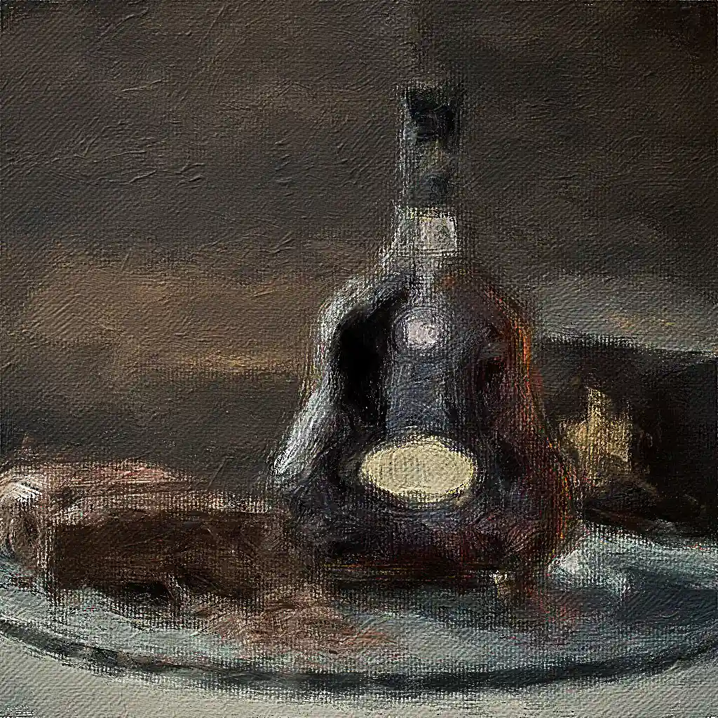 Hennessy banner painting