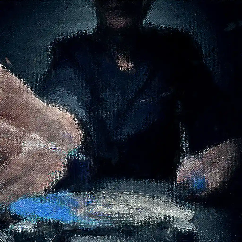 Jaeger LeCoultre background painting