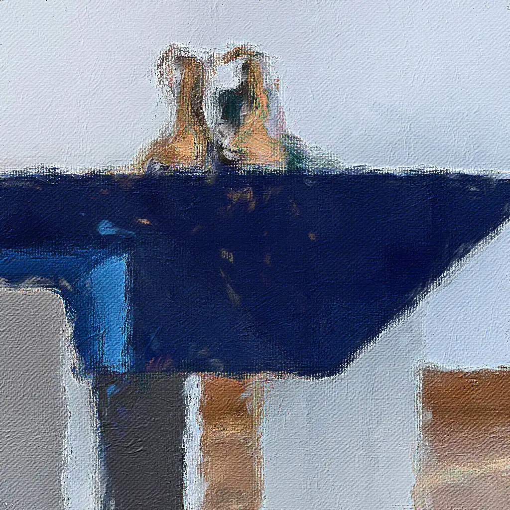 John Lobb banner painting