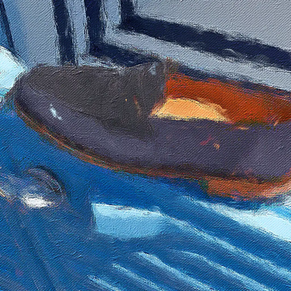 John Lobb banner painting