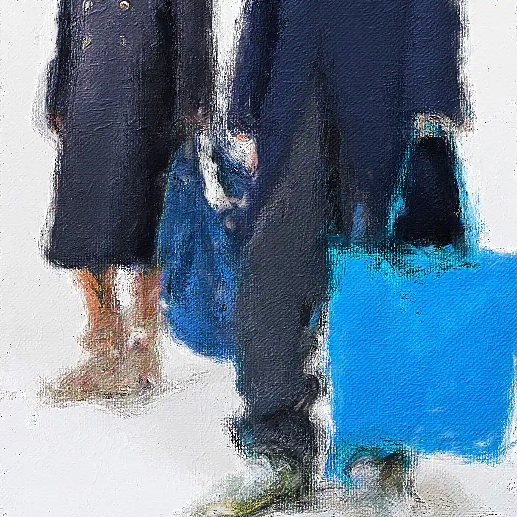 Loewe banner painting