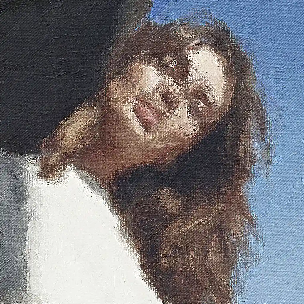 Loro Piana background painting