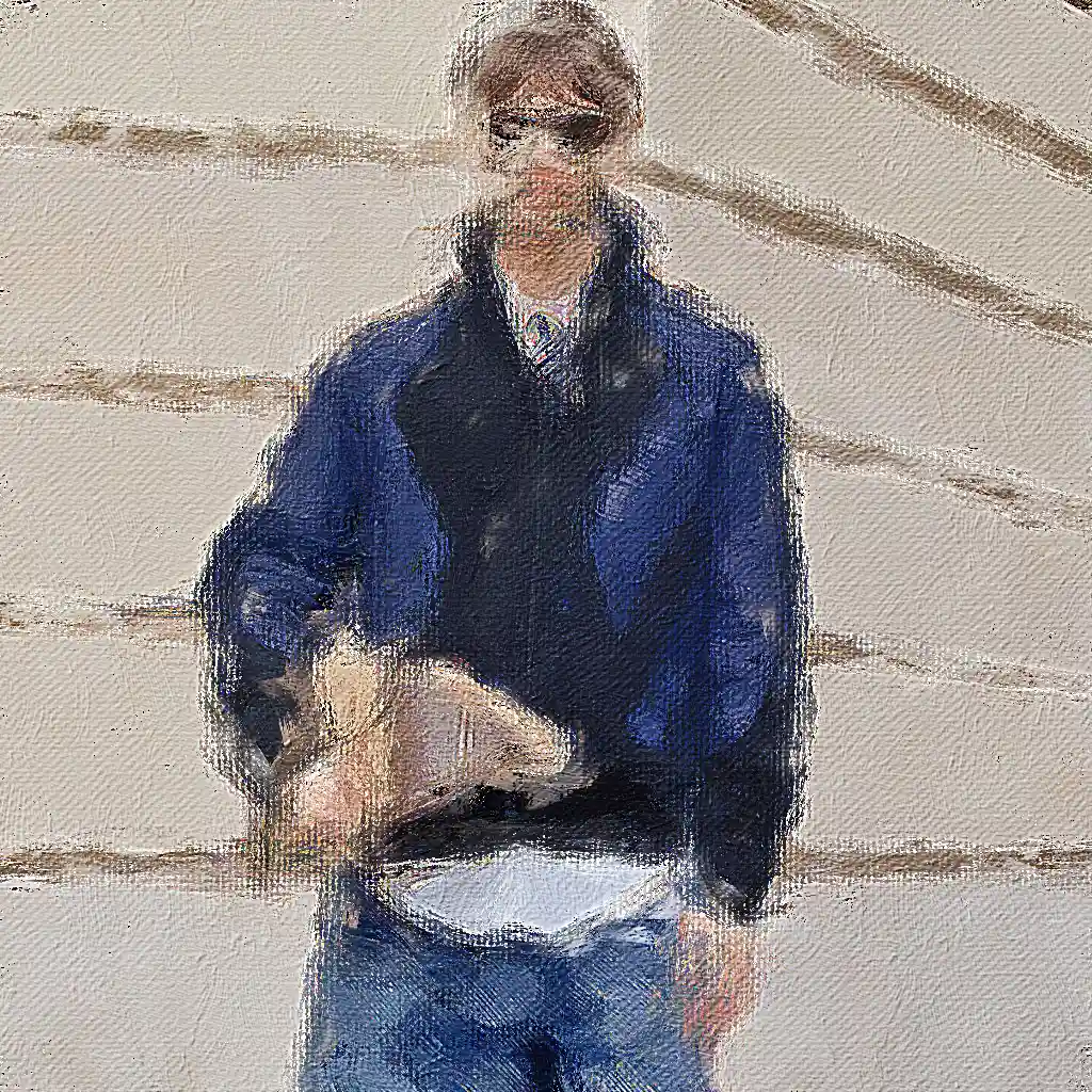 Louis Vuitton background painting