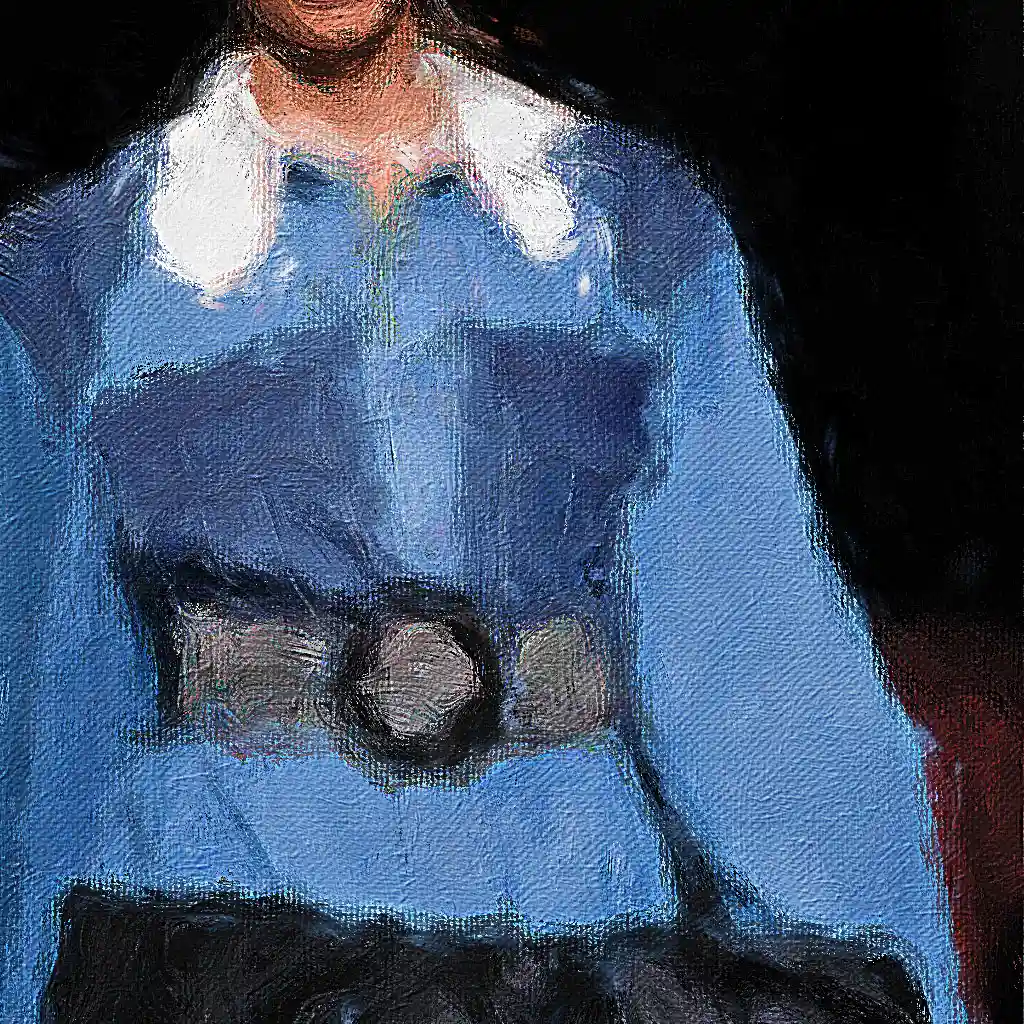 Miu Miu banner painting