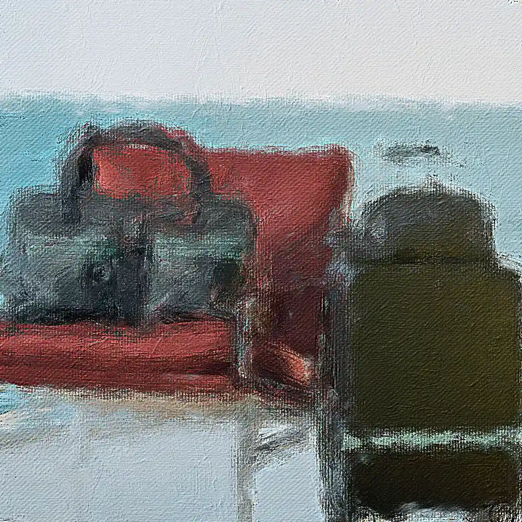 Montblanc background painting