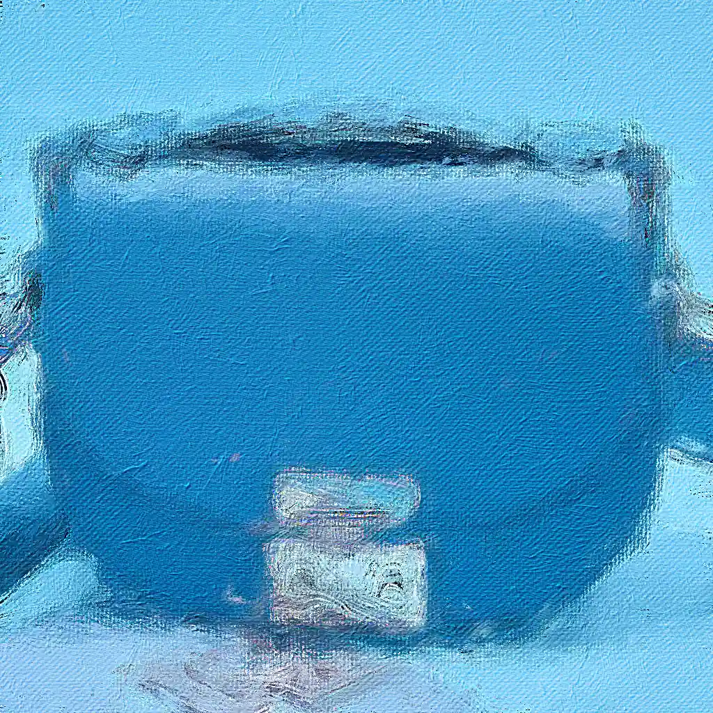 Moynat banner painting