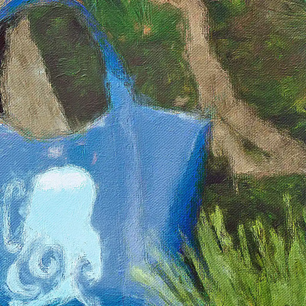 Moynat banner painting