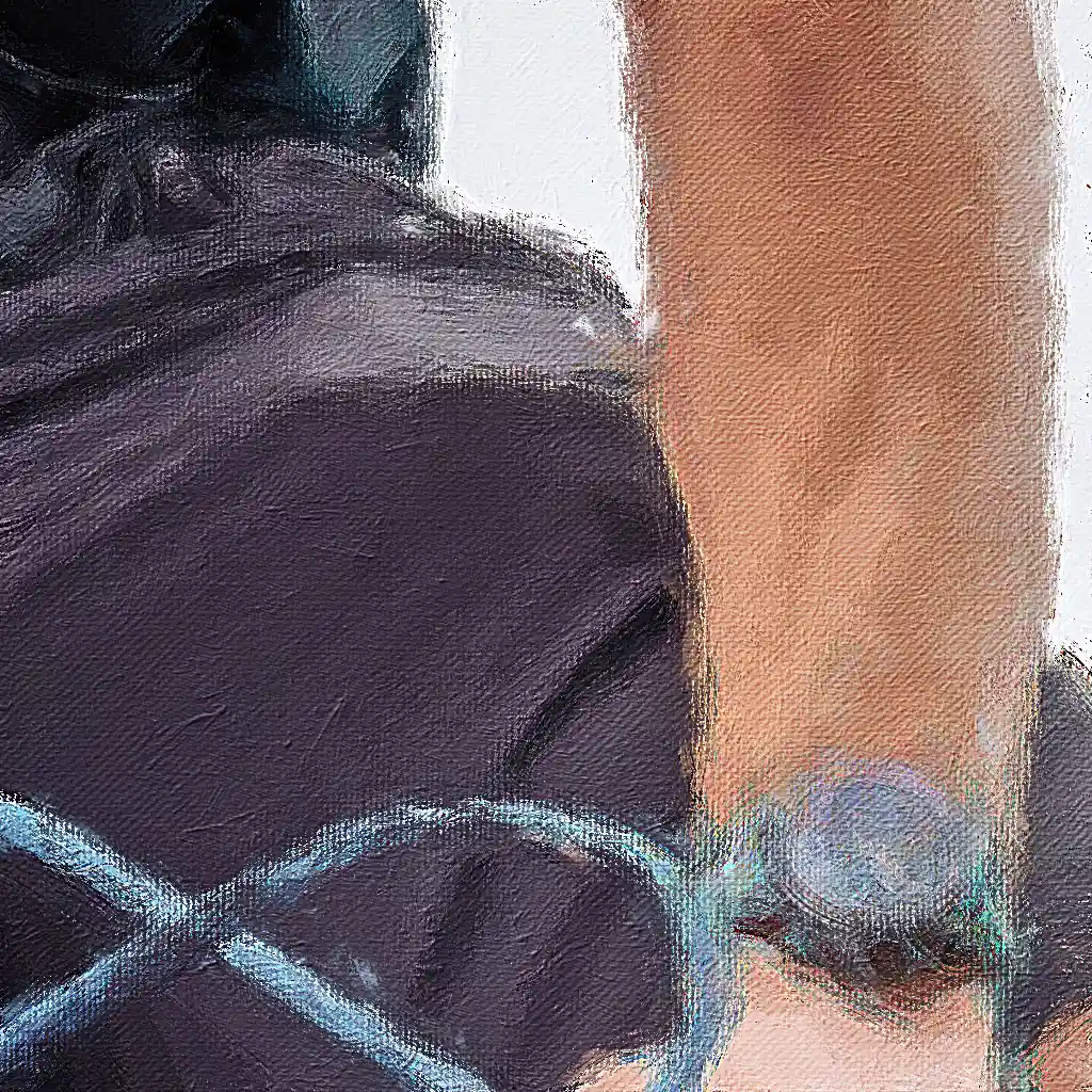 Omega banner painting