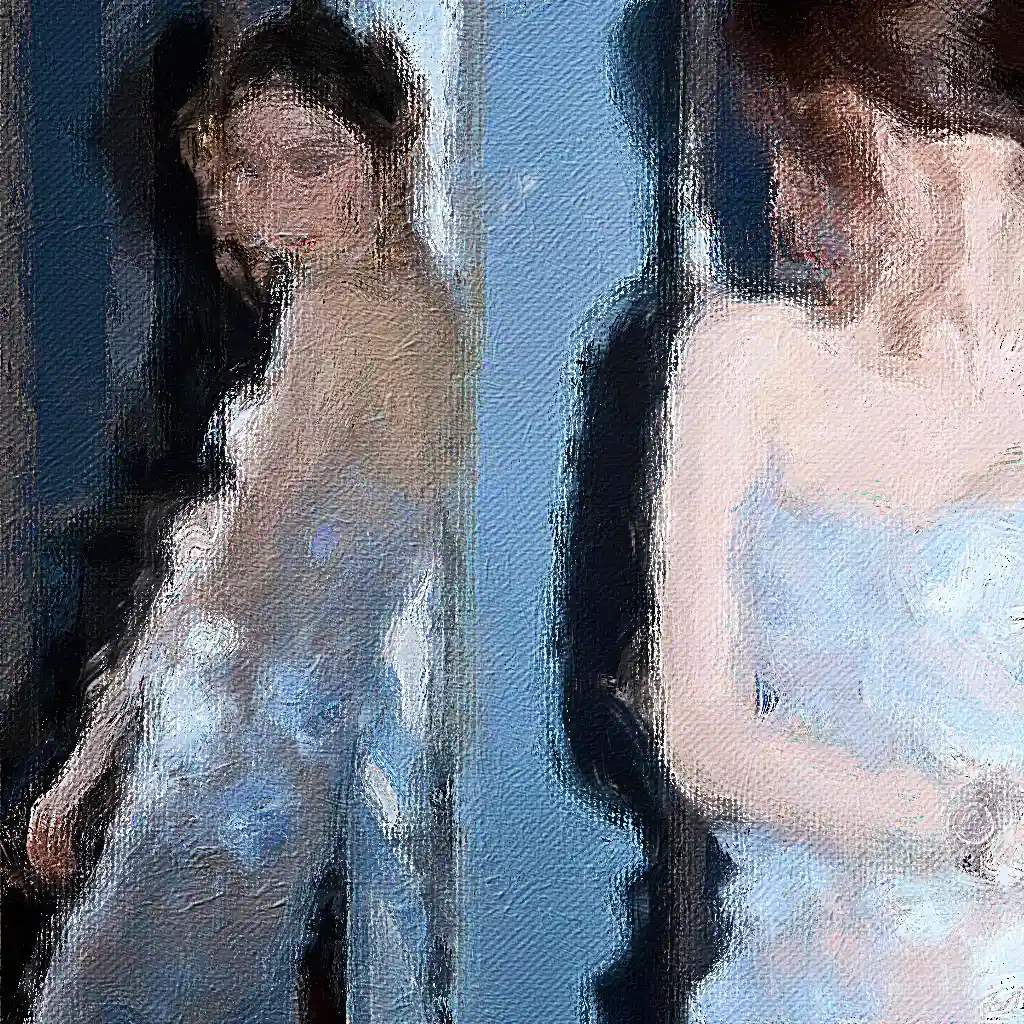 Omega banner painting