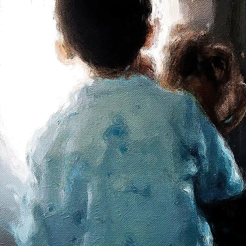 Omega banner painting