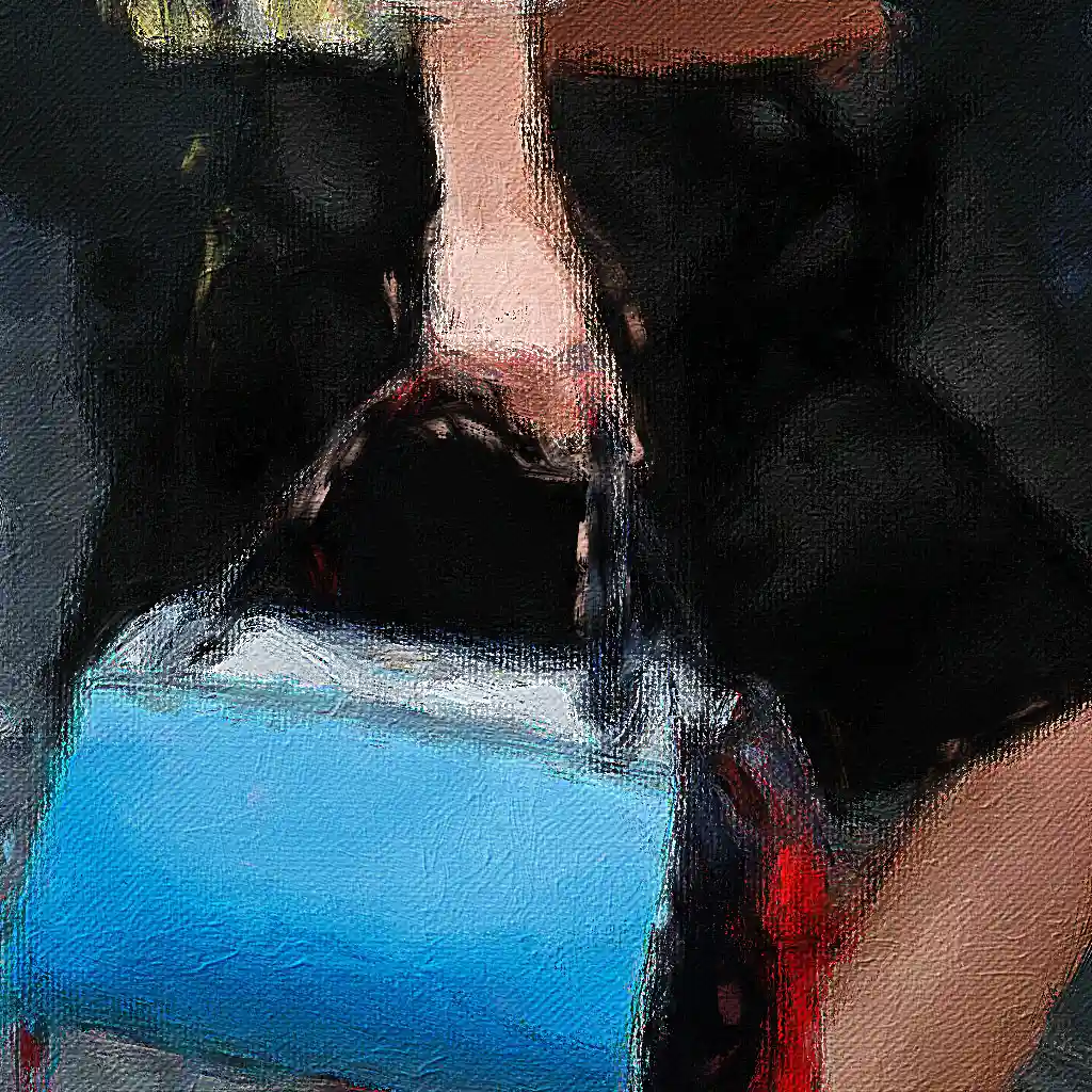 Prada banner painting