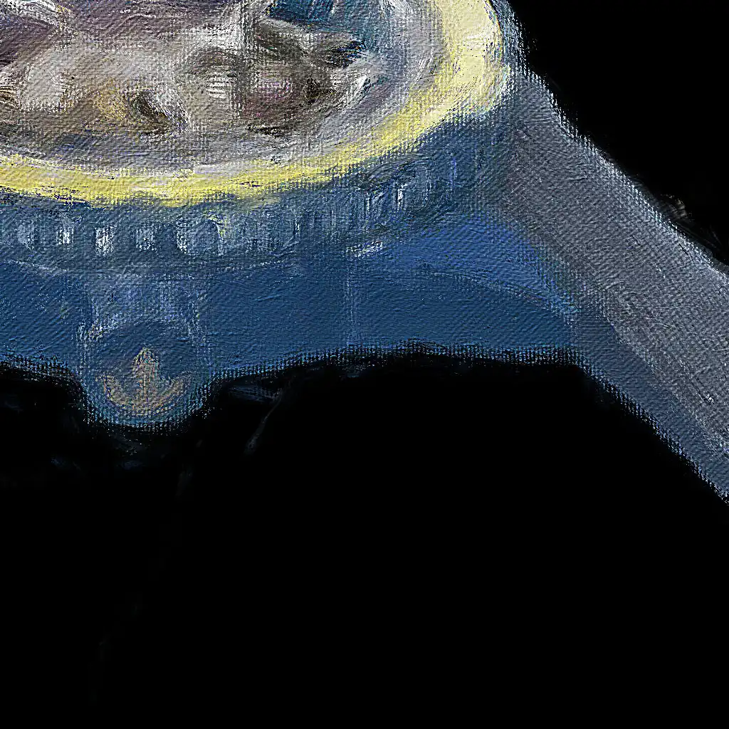 Rado banner painting