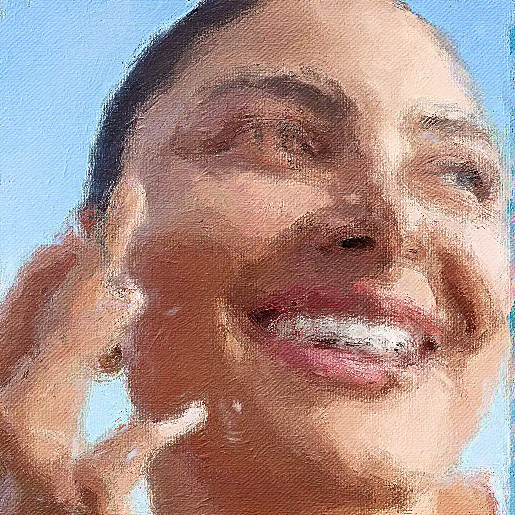 Sephora banner painting