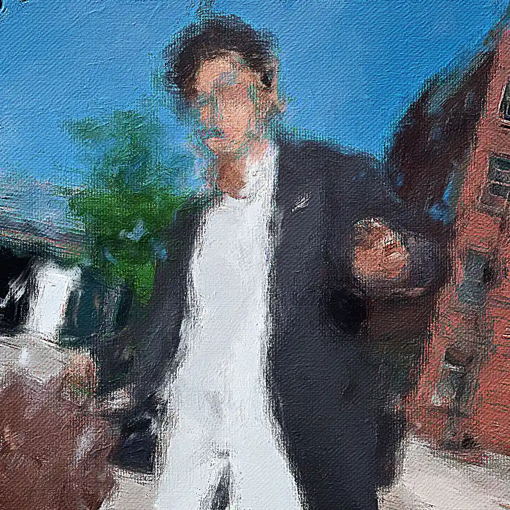 Tapestry background painting