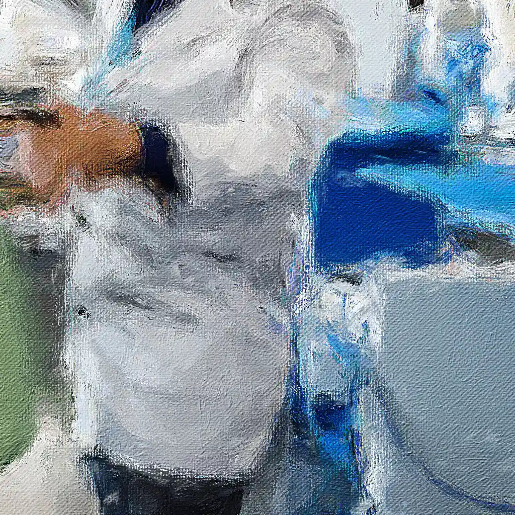 Tapestry background painting