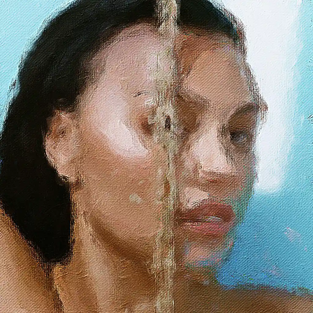 Tiffany & Co. background painting