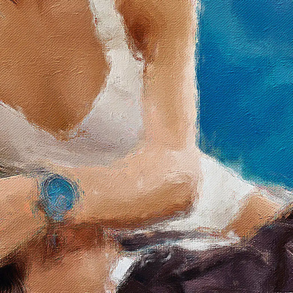 Tissot banner painting