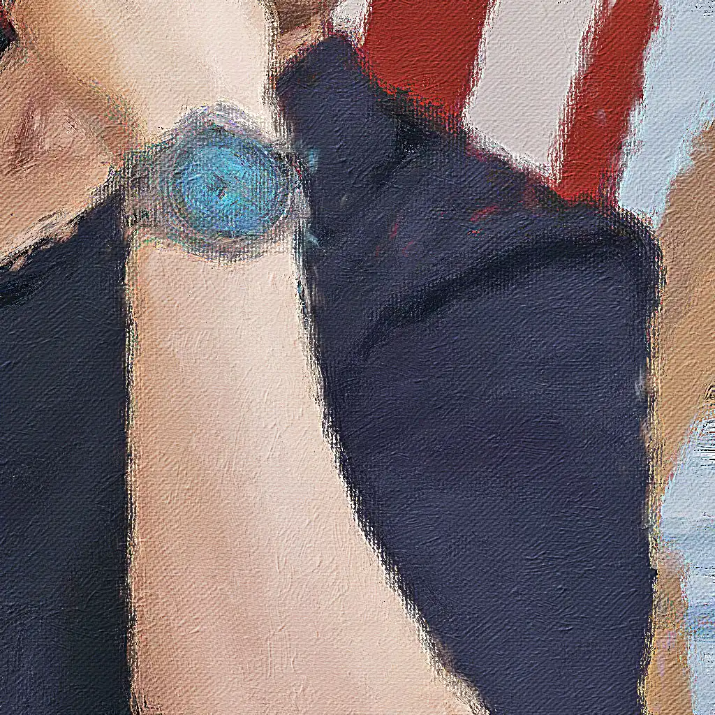 Tissot banner painting