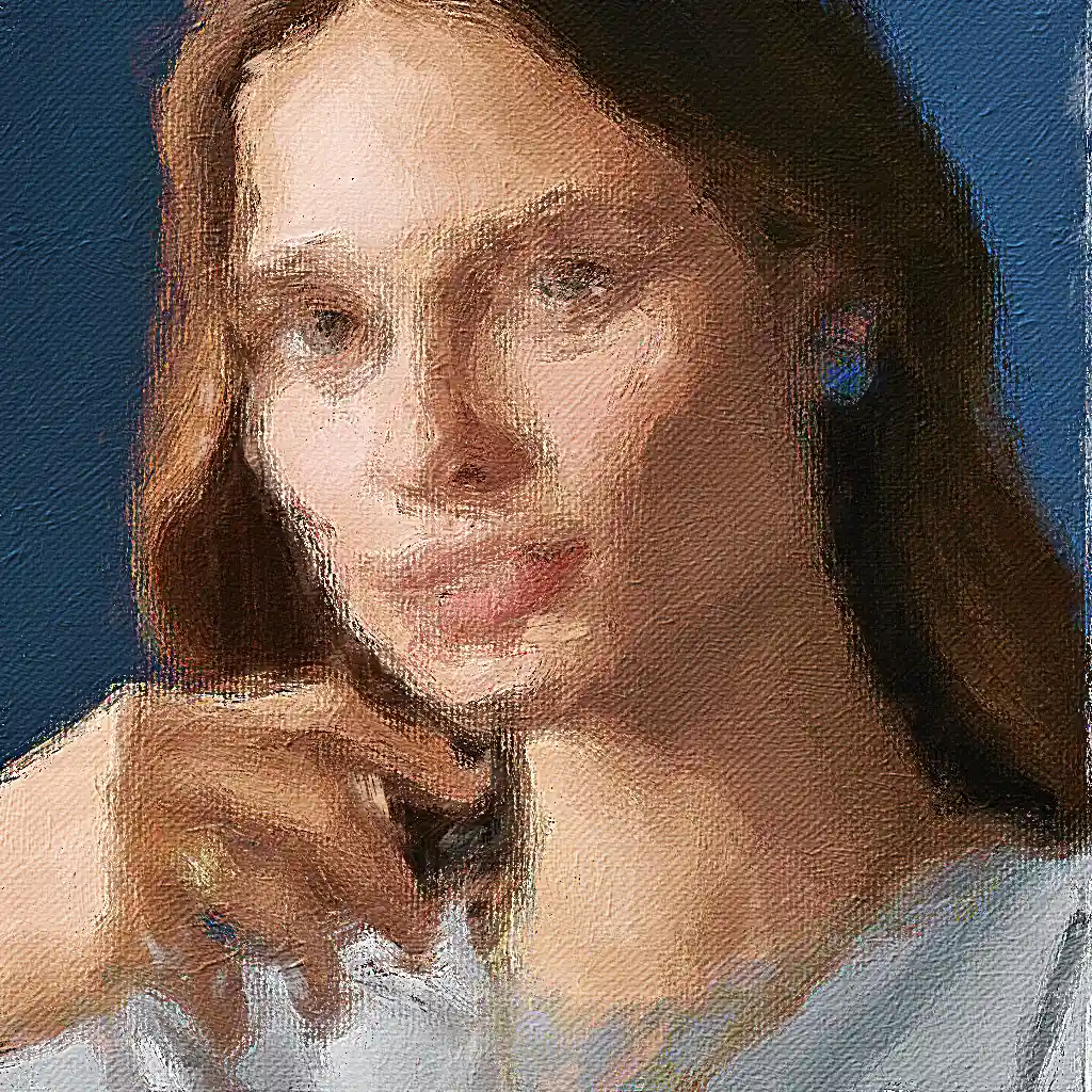 Van Cleef & Arpels banner painting