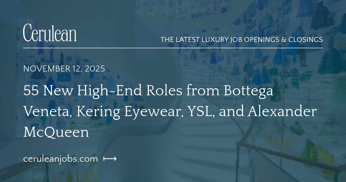 55 New High-End Roles from Bottega Veneta, Kering Eyewear, YSL, and Alexander McQueen