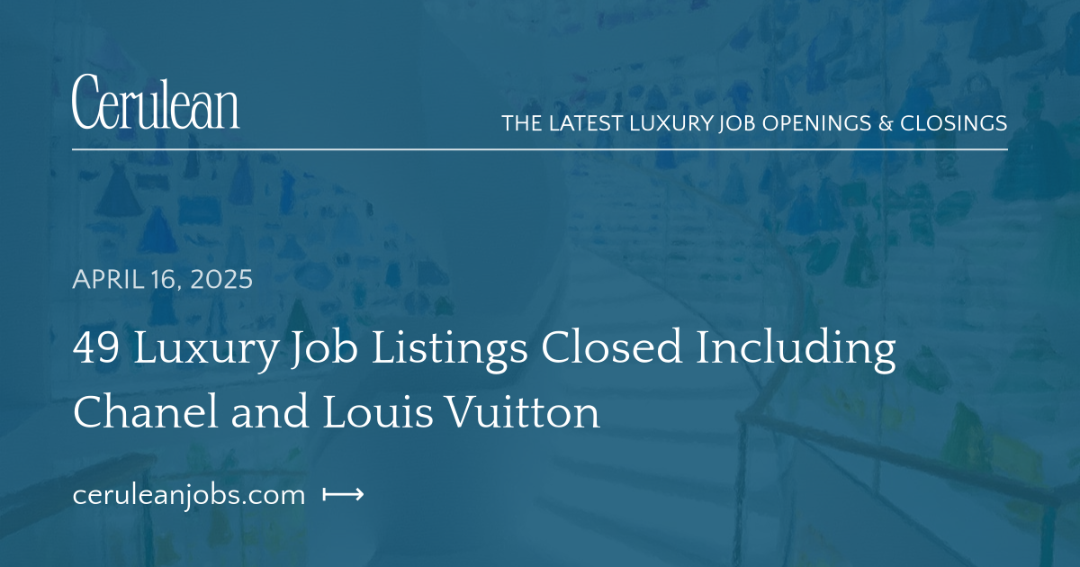 Update #847 Job Openings